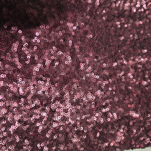 Betsy Johnson Dark Red Sequined Shift Dress, Low Scoop Back, Fully Lined, EUC! - Picture 10 of 12